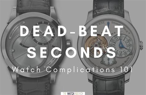 rolex deadbeat seconds|dead beat seconds.